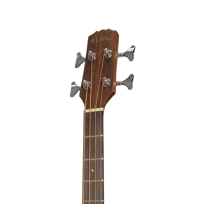 Martinez Acoustic Electric Bass Guitar Solid Spruce Top w/ Cutaway