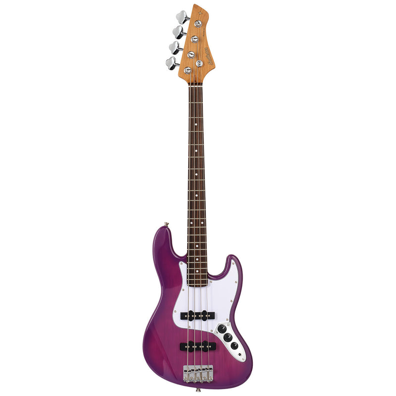 Northstar Littlestar Jazz Mini Bass Guitar – Thru Purple
