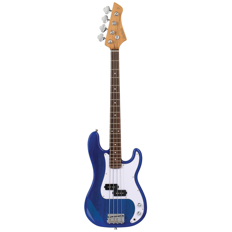 Northstar Littlestar P-Style Mini Bass Guitar – Thru Blue
