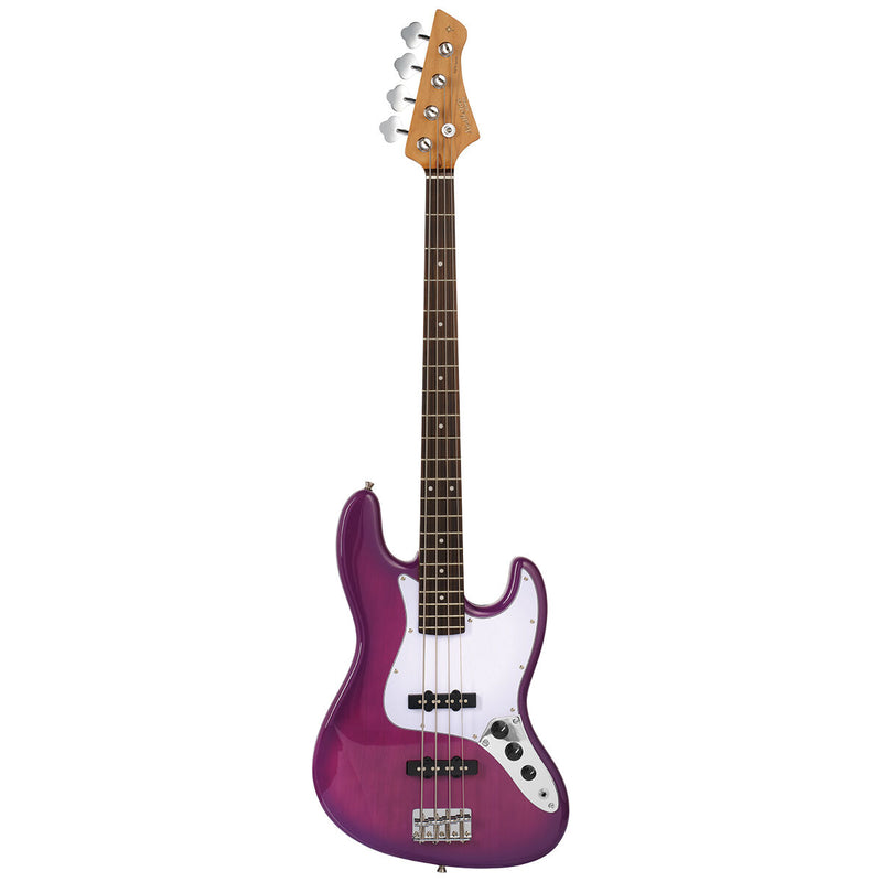 Northstar Pro J-Style Bass Bass Guitar – Thru Purple