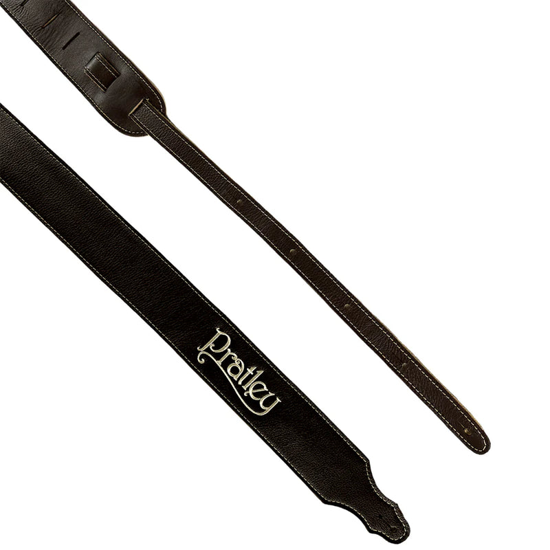 Pratley Leather Guitar Strap (Black, Chocolate, Caramel)