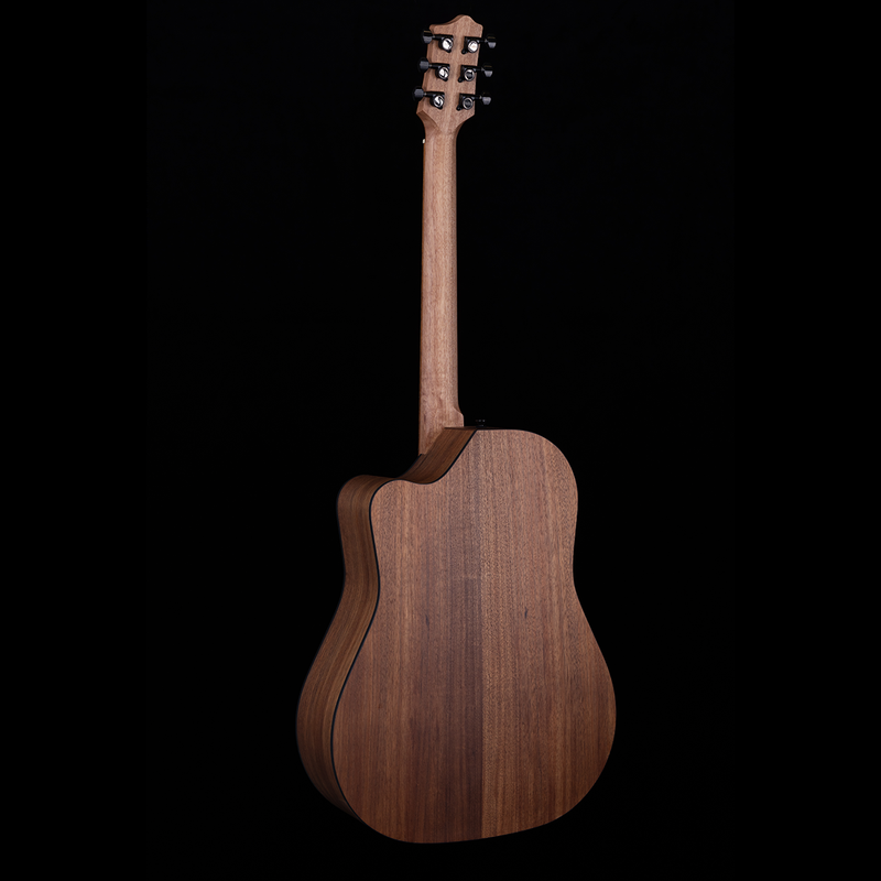Pratley Classic Series Dreadnaught Solid Blackwood Top, Solid Blackwood Back & Sides w/ Cutaway w/ Case
