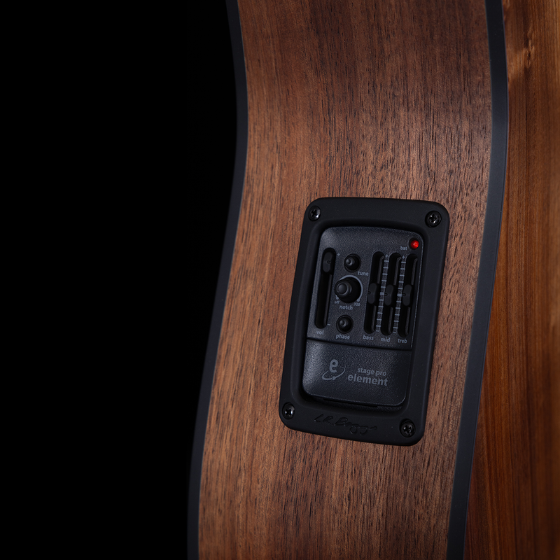 Pratley Classic Series Dreadnaught Solid Blackwood Top, Solid Blackwood Back & Sides w/ Cutaway w/ Case