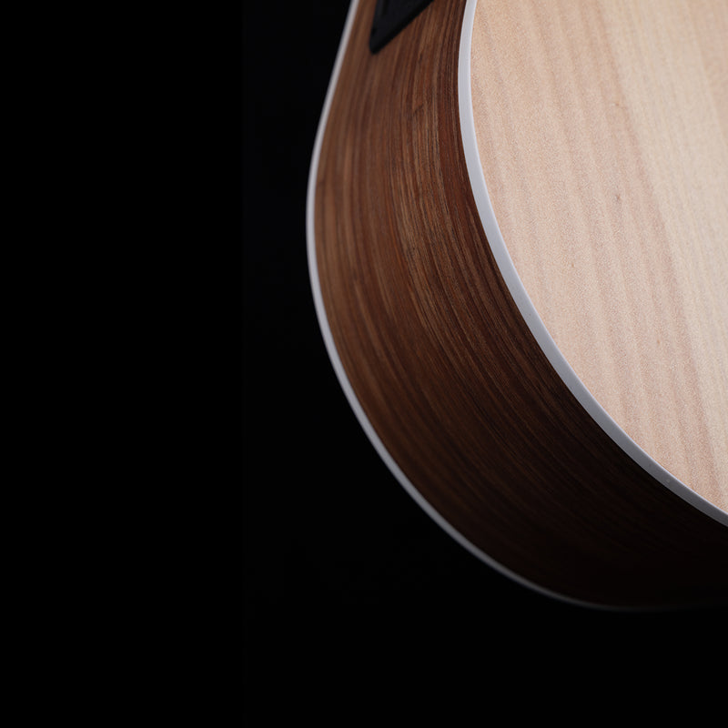 Pratley Classic Series Dreadnaught Solid Bunya Top, Solid Blackwood Back & Sides w/ Cutaway w/ Case