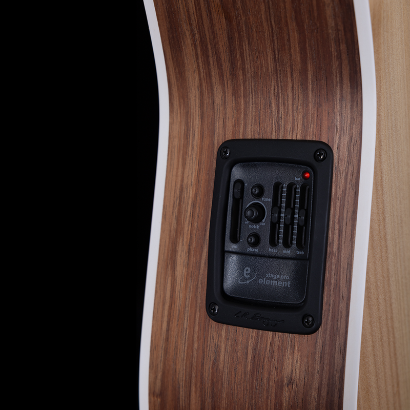 Pratley Classic Series Dreadnaught Solid Bunya Top, Solid Blackwood Back & Sides w/ Cutaway w/ Case