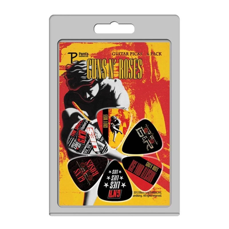 Perris Guns N Roses Licensed Guitar Picks - 6 Pack