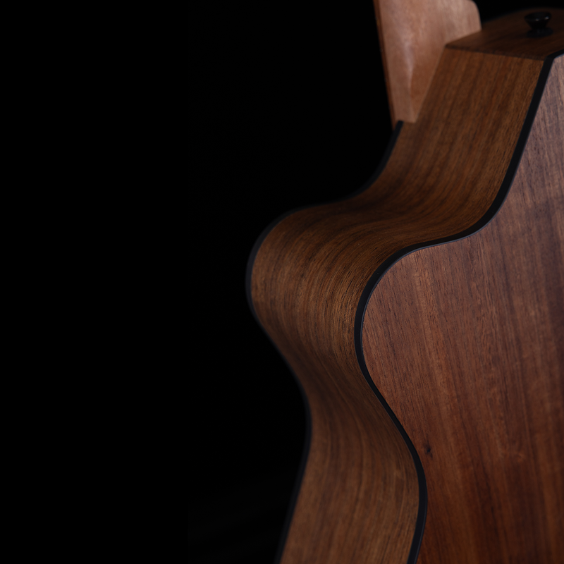 Pratley Classic Series OM Solid Blackwood Top, Solid Blackwood Back & Sides w/ Cutaway w/ Case