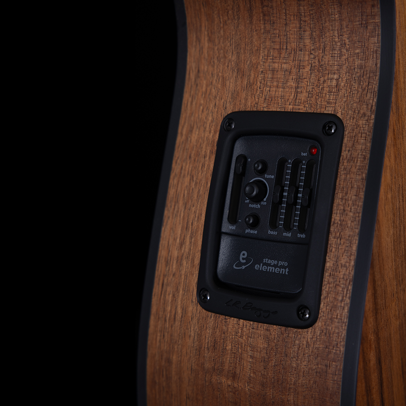 Pratley Classic Series OM Solid Blackwood Top, Solid Blackwood Back & Sides w/ Cutaway w/ Case