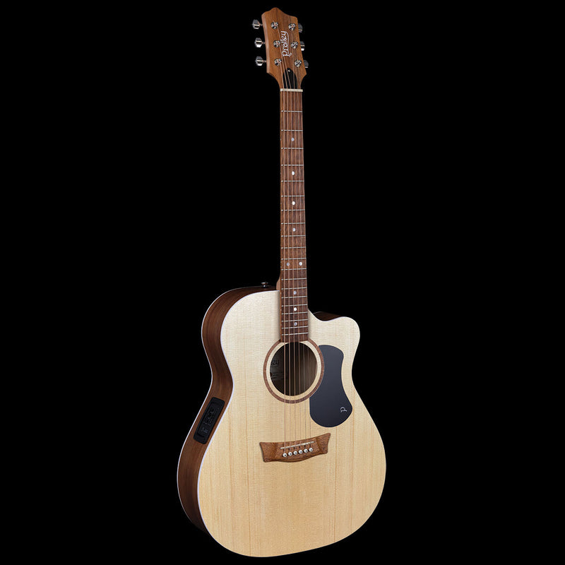 Pratley Classic OM Acoustic Guitar All Solid Blackwood Back & Sides, Spruce Top Cutaway Electric