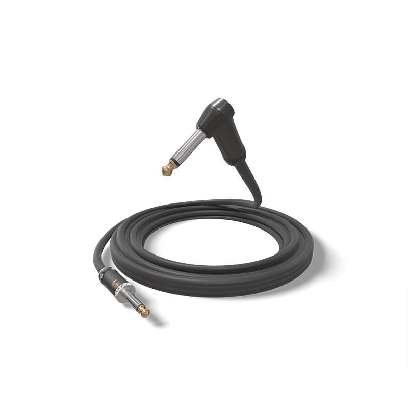 D'Addario American Stage Instrument / Guitar Cable - Straight to Right Angle - 20ft / 6m