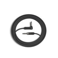 D'Addario American Stage Instrument / Guitar Cable - Straight to Right Angle - 20ft / 6m