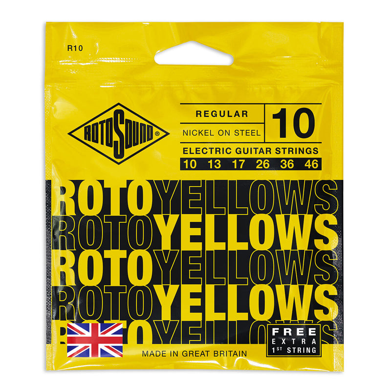 Rotosound R10 Electric Guitar Strings - 10-46