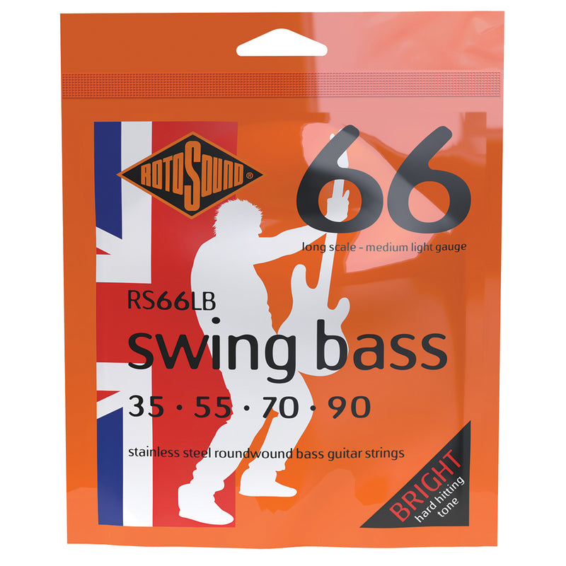 Rotosound Swing Bass 66 Long Scale Bass Strings (35-90)