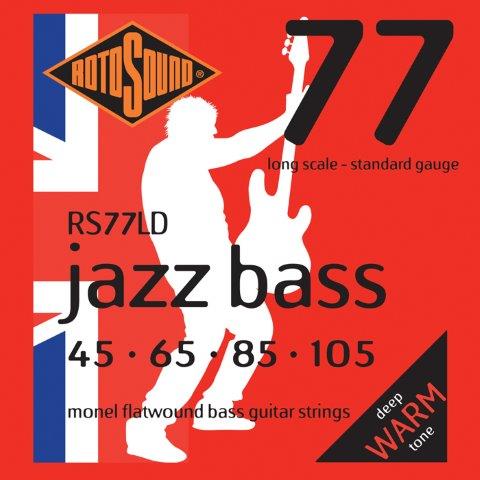 Rotosound Jazz Bass 77 Long Scale Bass Strings (45-105)