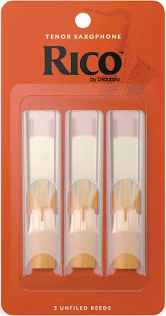 Rico Tenor Saxophone Reeds - Size 2.5 (3 Pack)