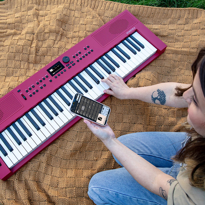 Roland GO:KEYS 3 Portable Keyboard - Red