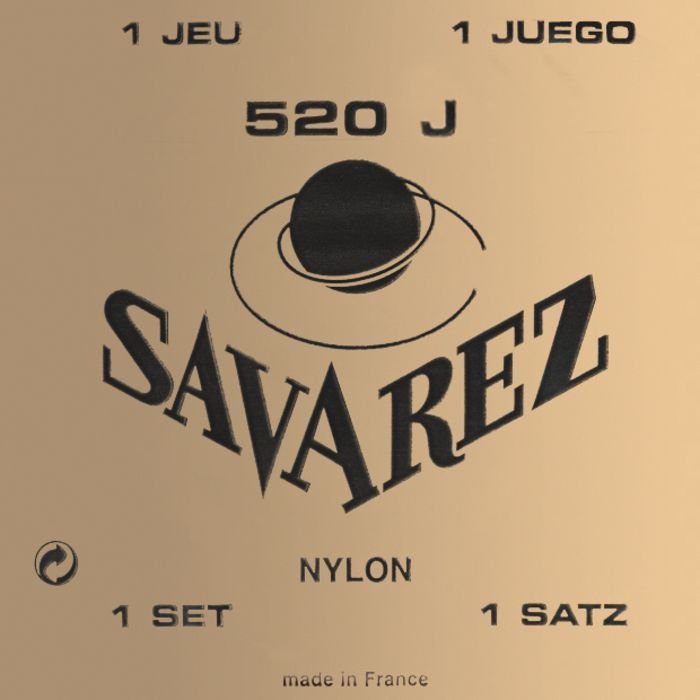 Savarez 520J Traditional High Tension Classical Guitar String Set