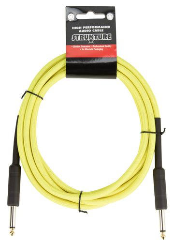 Strukture 10ft/3m Woven Instrument Cable (Various Colours)