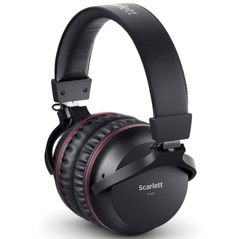Focusrite Scarlett 2i2 Studio (4th Gen) USB Audio Recording Bundle Includes Microphone & Headphones