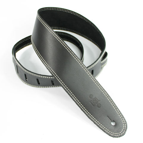 DSL 2.5-Inch Single Layer Leather Guitar Strap (Various Colours)