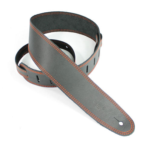DSL 2.5-Inch Single Layer Leather Guitar Strap (Various Colours)