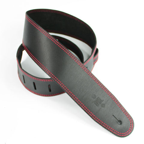 DSL 2.5-Inch Single Layer Leather Guitar Strap (Various Colours)