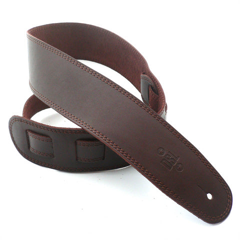 DSL 2.5-Inch Single Layer Leather Guitar Strap (Various Colours)
