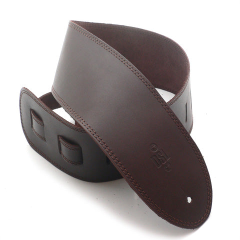 DSL 3.5-Inch Single Layer Leather Guitar Strap (Various Colours)