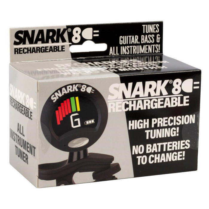 Snark Clip On Tuner with Bright Display- Rechargeable (All Instruments)
