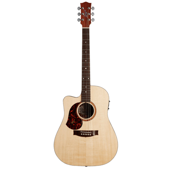 Maton SRS70C-LH Left Handed Acoustic Electric Guitar - Natural Satin