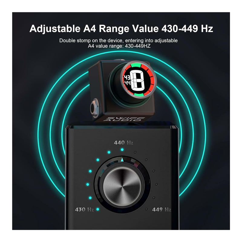 Swiff Audio Pedal Tuner – Compact Chromatic Tuner