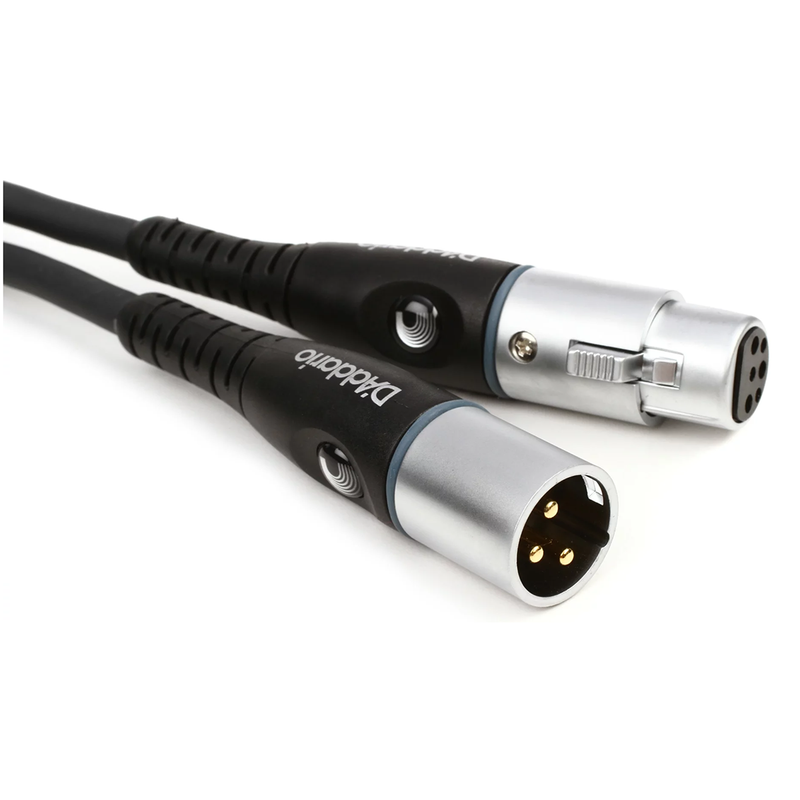 D'Addario Custom Series 25ft / 7.5m Microphone Cable XLR to XLR
