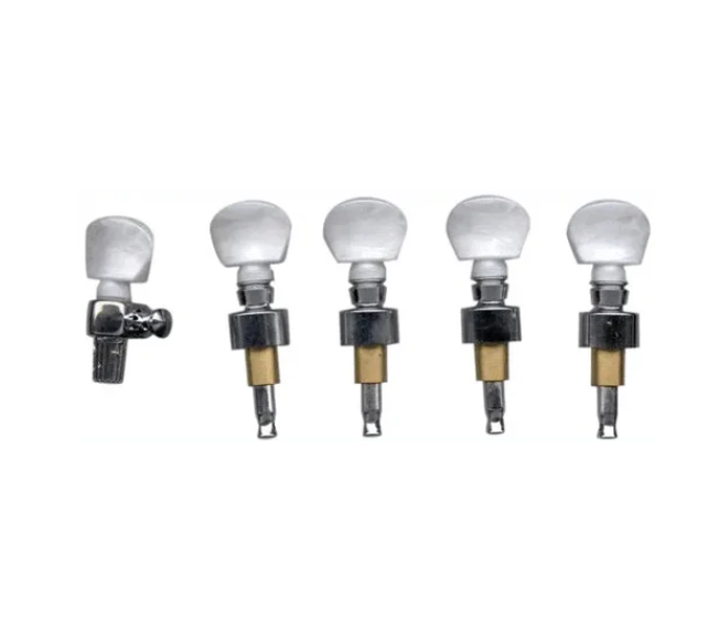 Banjo Machine Heads – 5 String Chrome Tuners