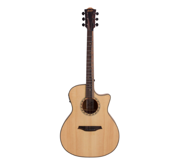 Mt. Bromo Acoustic/Electric Guitar (Solid Top)