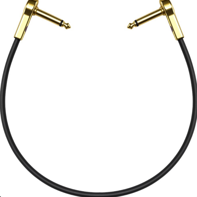 Carl Martin Gold-Plated 15cm (6") Premium Flat Patch Cable