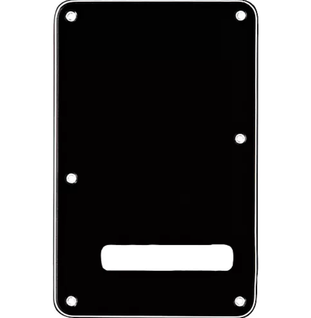 Stratocaster Style Backplate 3 Ply Black/White/Black