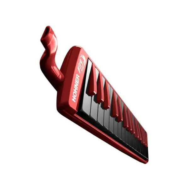 Hohner 32-Key Fire Melodica with Hardcase – Fire Red with Black and Red Keys