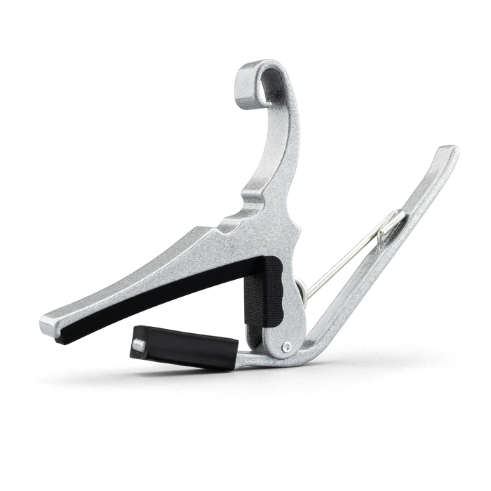 Kyser Silver Capo for Acoustic Guitars & Electric Guitars