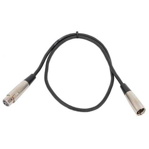 Australasian 3ft / 0.9m Microphone/Patch Cable - XLR (Male) to XLR (Female)