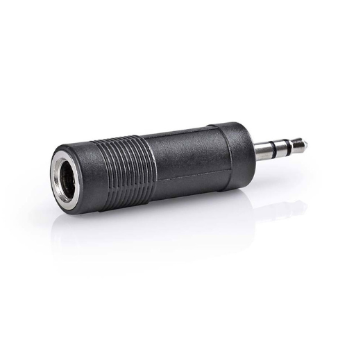 Headphone Adapter - 6.3mm Stereo Jack (Female) to 3.5mm Stereo Jack (Male)
