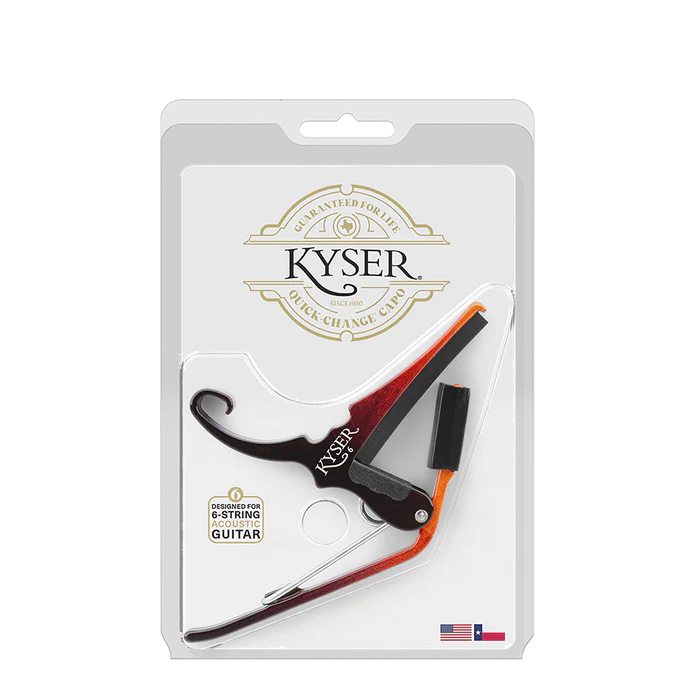 Kyser Sunburst Capo for Acoustic Guitars & Electric Guitars