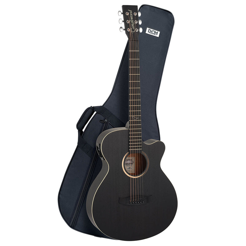Tanglewood TB4-CE BlackBird SuperFolk w/ Pickup & Cutaway & FREE CASE