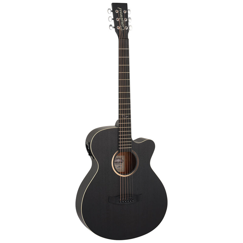 Tanglewood TB4-CE BlackBird SuperFolk w/ Pickup & Cutaway & FREE CASE