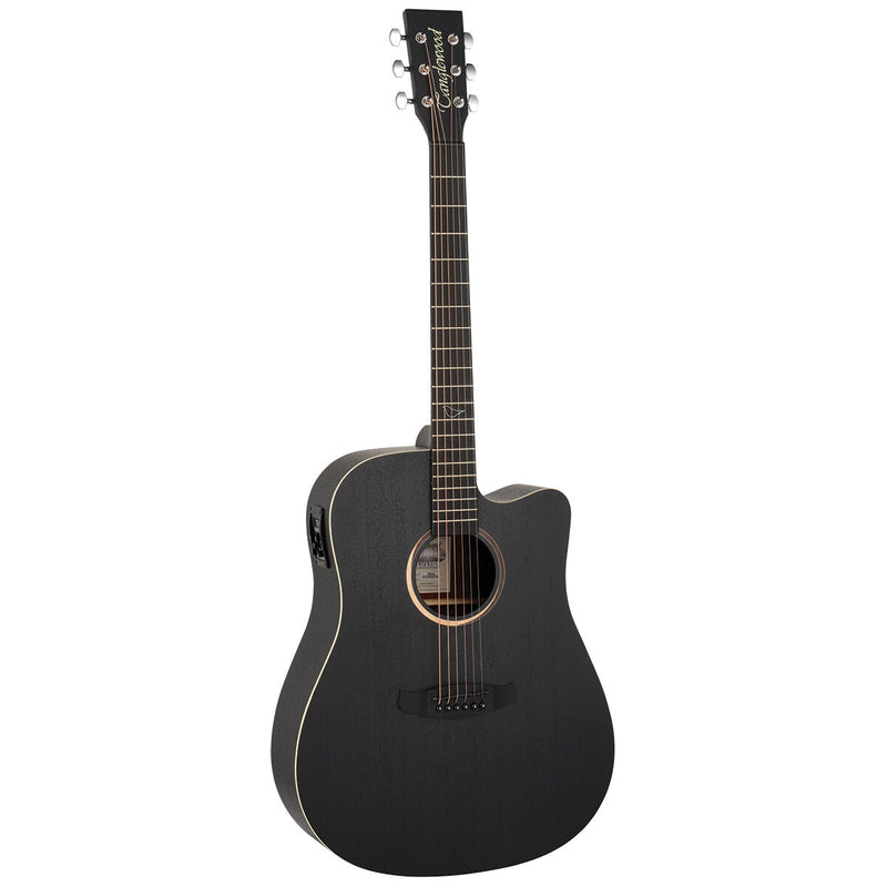 Tanglewood TB5-CE BlackBird Dreadnought w/ Pickup & Cutaway & FREE CASE
