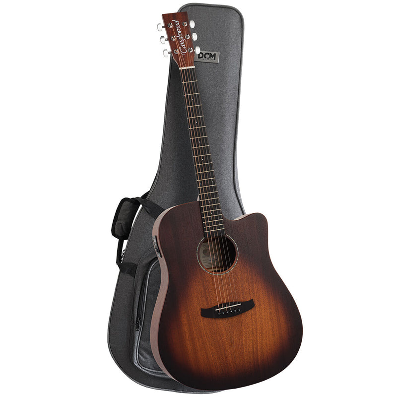 Tanglewood TC5-CE Crossroads Dreadnought Vintage Satin w/ Pickup & Cutaway & FREE CASE