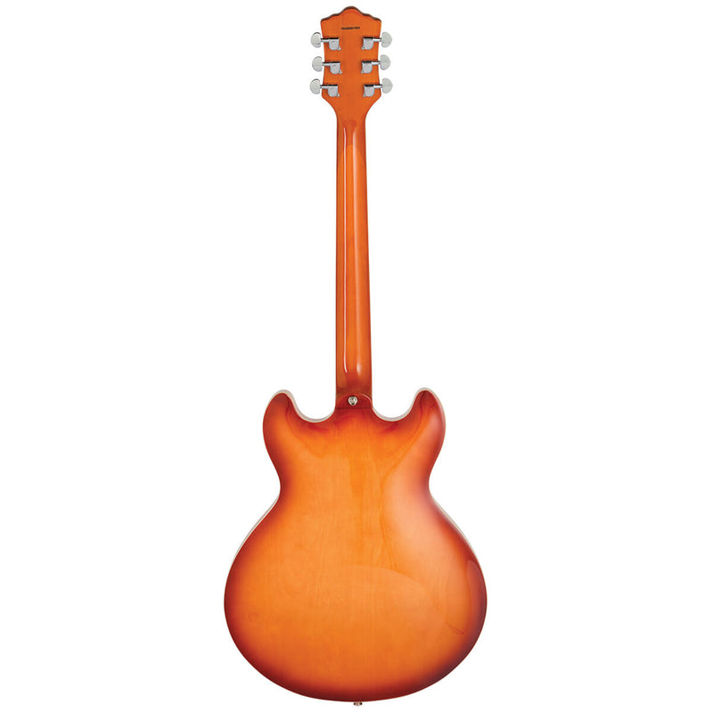 Tanglewood Chicago Electric Archtop Hollow Body Blues Guitar Honey Burst Gloss