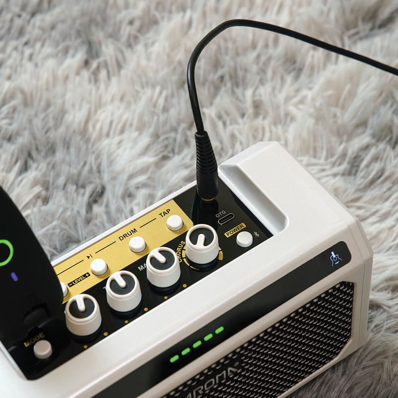 Aroma TG-08A 10W Acoustic Guitar Amp w/ Built-in Drum Machine