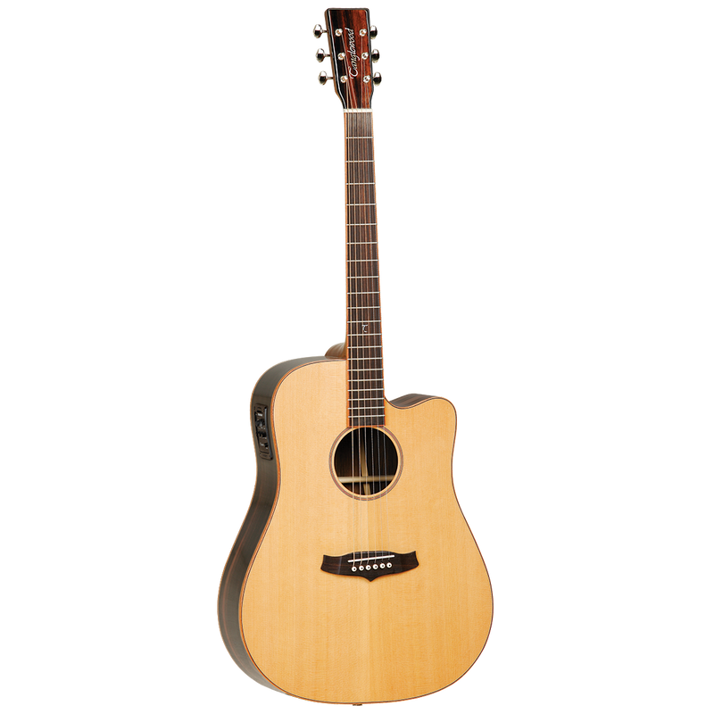 Tanglewood TWJDCE Java Solid Top Dreadnought Acoustic/ Electric Guitar