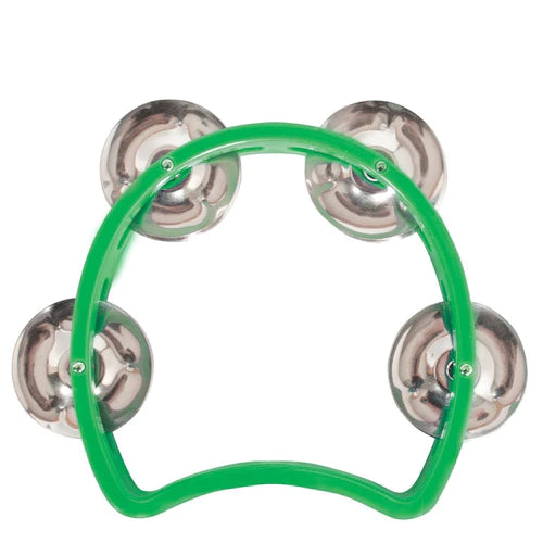 Mano Percussion 4" Junior Tambourine Green