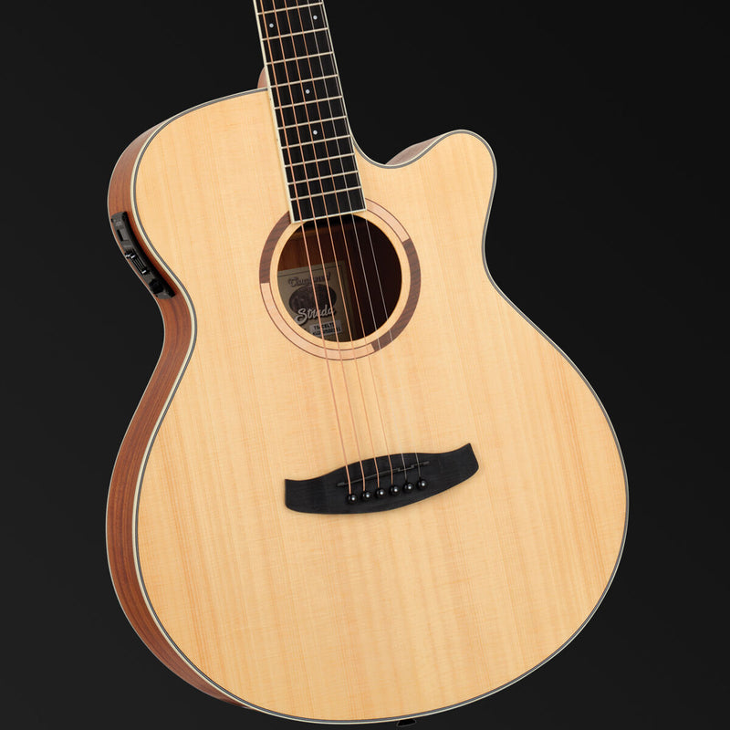 Tanglewood Strada TS4-CE-ST SuperFolk Solid Spruce Top w/ Pickup & Cutaway